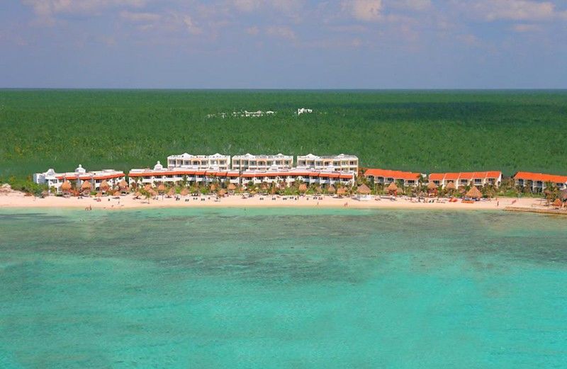 El Dorado Seaside Suites Catamaran, Cenote & More Inclusive (Adults Only) Xpu Ha Eksteriør bilde